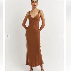 DISSH Brown Maxi Dress